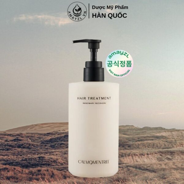 Dầu Xả Phục Hồi, Dưỡng Ẩm, Làm Dịu & Mượt Hương Thảo Calmomentree(Amayzl) Treatment Rosemary 500ml