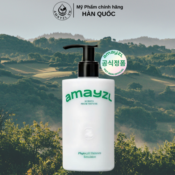 Sữa Dưỡng Ẩm, Làm Mịn Cho Da Khô Và Nhạy Cảm Amayzl Phyto Emulsion Ph Balance 300ml
