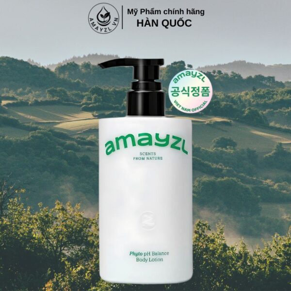 Sữa Dưỡng Thể Dưỡng Ẩm, Thanh Lọc Cho Da Khô, Da Nhạy Cảm Amayzl Phyto Body Lotion Ph Balance 500ml