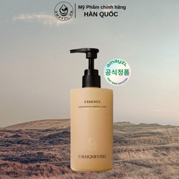 Tinh Chất Dưỡng Ẩm, Chống Nhăn, Làm Sáng Calmomentree(Amayzl) Lemongrass Wrinkle Care Essence 300ml