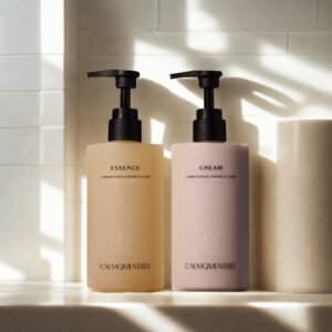 Combo Tinh Chất & Kem Chăm Sóc Chống Nhăn Calmomentree(Amayzl) Essence & Cream Lemongrass 300ml/chai