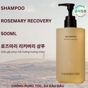 Dầu Gội Phục Hồi Tóc Rụng & Hư Tổn,Làm Dịu Calmomentree(Amayzl) Shampoo Rosemary Recovery 500ml