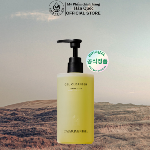 Sữa rửa mặt dạng gel chanh Vita C Calmomentree Vita C Lemon Gel Cleanser 300ML