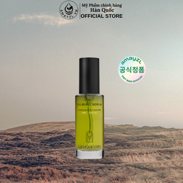 Huyết thanh làm dịu thảo mộc Exosome Calmomentree Herbaceous Exosome Calming Serum 35ml