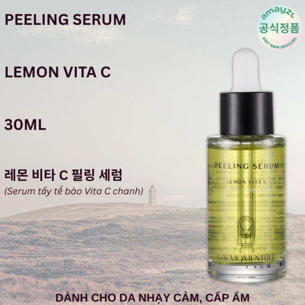 Serum Tẩy Tế Bào Vita C Chanh Calmomentree 30ml - Ảnh 3